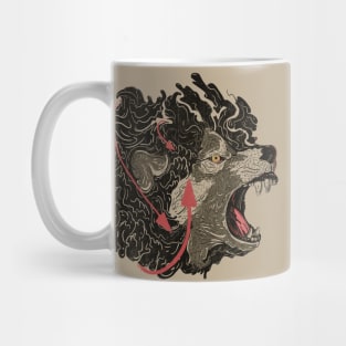 Wolf and Arrows Mug